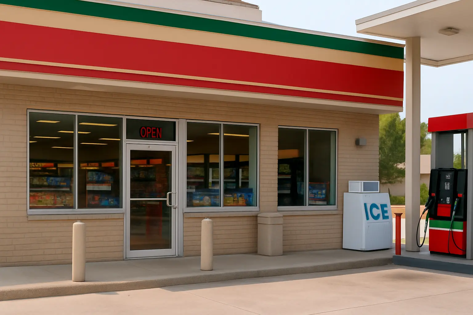 Medición de APPCC, temperaturas y demás controles en tienda de conveniencia de una gasolinera
